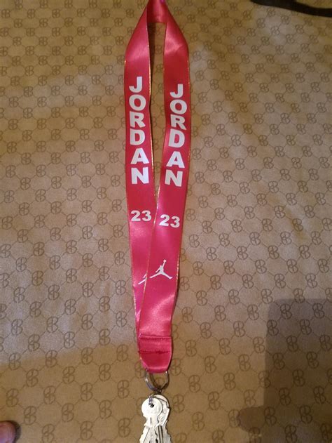 michael jordan lanyard.